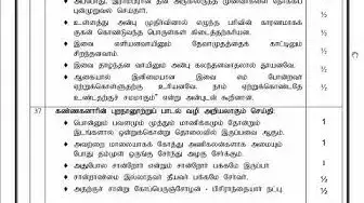 'Video thumbnail for 10th Tamil Paper 1 Public Exam March 2019 Answer Keys'