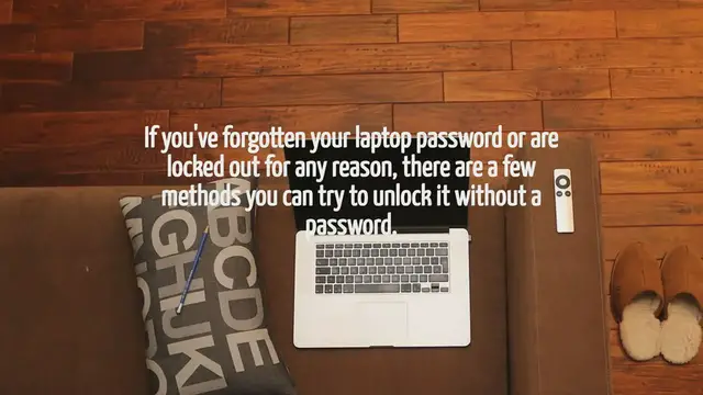 'Video thumbnail for How To Unlock A Laptop Without Password'