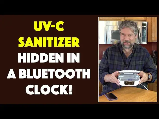 'Video thumbnail for iHome UV-C Sanitizer, Clock and Bluetooth Speaker (iUVBT1) --  REVIEW'
