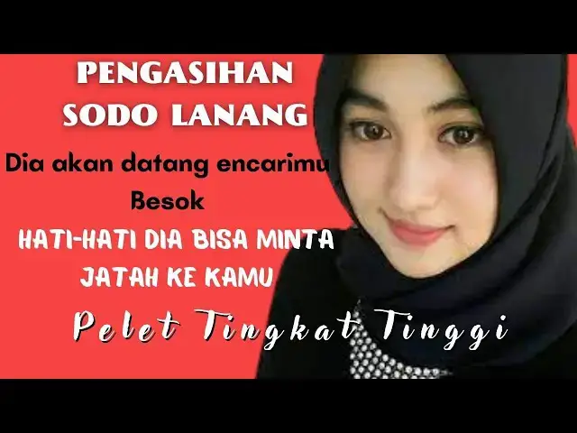 'Video thumbnail for Pengasihan Sodo Lanang - Pelet Tingkat Tinggi Bikin Dia Mengemis Cintamu'