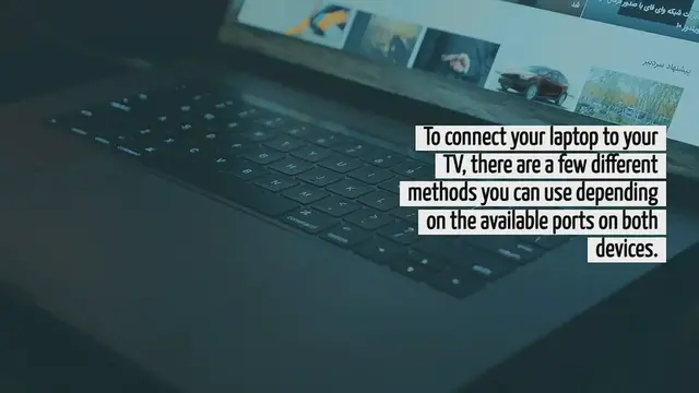 'Video thumbnail for How Do I Connect My Laptop To My Tv'