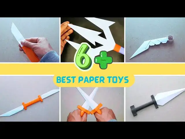 'Video thumbnail for 6+ Paper Toys: Quick & Easy DIY Craft Ideas | DIY Craft'