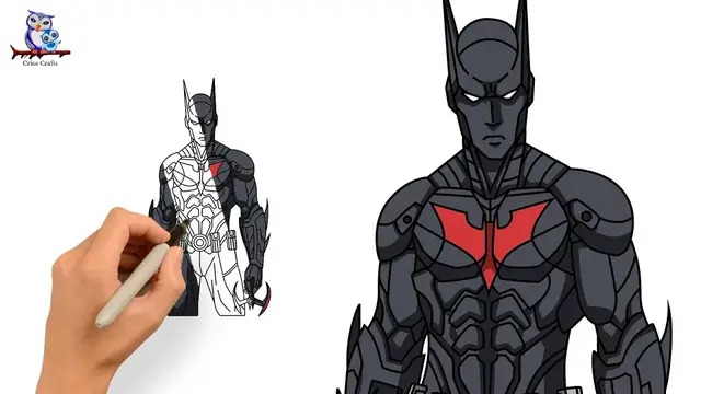 'Video thumbnail for How to Draw Batman Beyond - DC Comics'