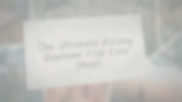 'Video thumbnail for The Ultimate Kissing Gourami Fish Care Sheet'