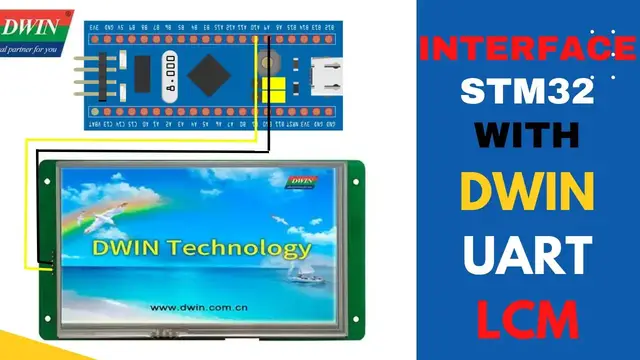 'Video thumbnail for Interface DWIN LCM with STM32 || LED Control using Buttons'