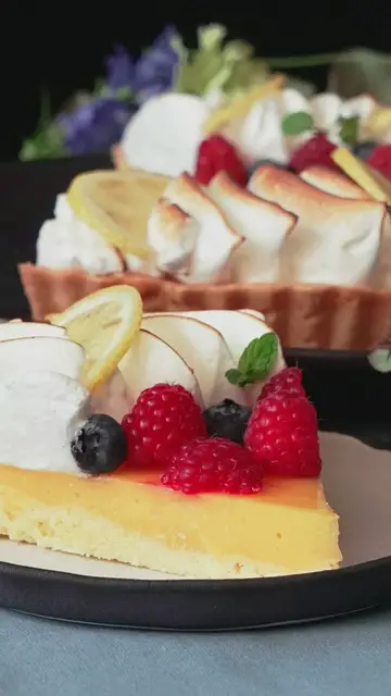 'Video thumbnail for Recipes, Videos, Food & Travel Shows ,Luxe Lemon Tart'