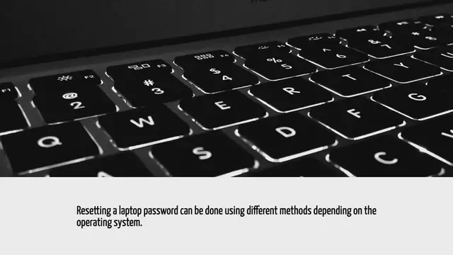 'Video thumbnail for How To Reset Laptop Passwords'