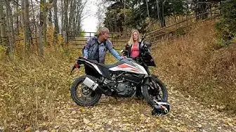 'Video thumbnail for Can a sportbike rider adapt to an Adventure Bike? Lets go Off-Road, On-Road and Gravel ADV riding!'