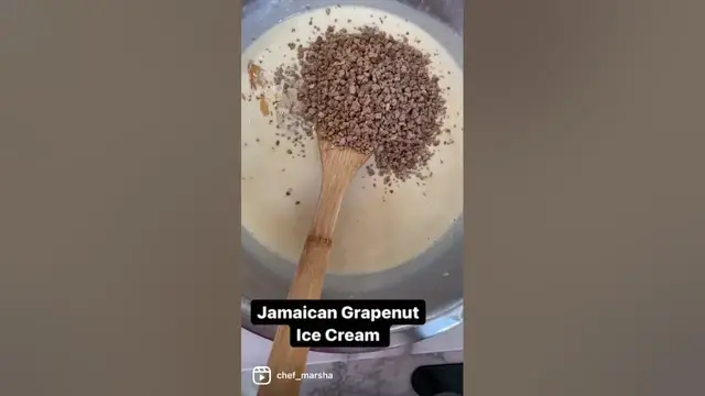 'Video thumbnail for Jamaican Grapenut Ice Cream Recipe | You want to Bamba?'