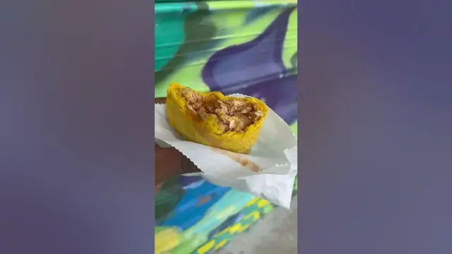 'Video thumbnail for Jerk Chicken Patty #jamaicanfood #jamaica #nyc #bronx #food #popupshop #caterer #newyork'