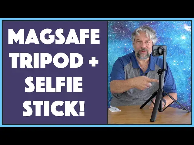 'Video thumbnail for OMOTON O-Mag VM03 MagSafe Phone Tripod -- DEMO & REVIEW'