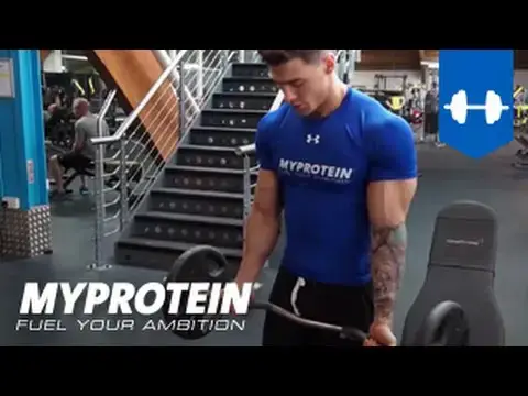 'Video thumbnail for Full Bicep Arm Workout with Owen Harrison by Myprotein'