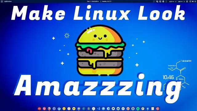 'Video thumbnail for How to make your Linux look amazing | (Ubuntu, fedora, centos, manjaro, kali linux)'