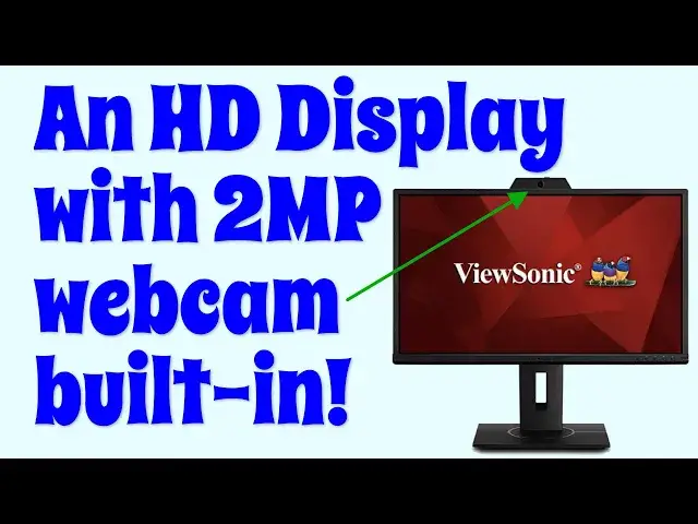 'Video thumbnail for ViewSonic VG2440V 24-Inch HD Monitor with 2MP Webcam -- REVIEW'