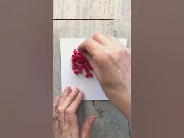 'Video thumbnail for Create Adorable Valentine Cards with Kids using Tissue Paper!'