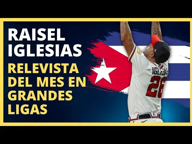 'Video thumbnail for Raisel Iglesias: Relevista del Mes en Grandes Ligas'