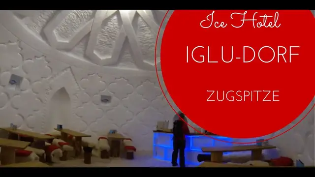 'Video thumbnail for Iglu-Dorf Zugspitze / ice hotel'