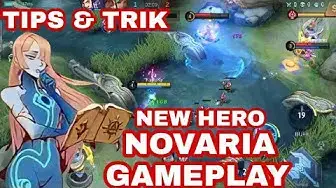 'Video thumbnail for NOVARIA NEW MAGE HERO, CALON MAGE TERKUAT DI MOBILE LEGENDS GUYS (GAMEPLAY NOVARIA FULL MAGE ITEM)'