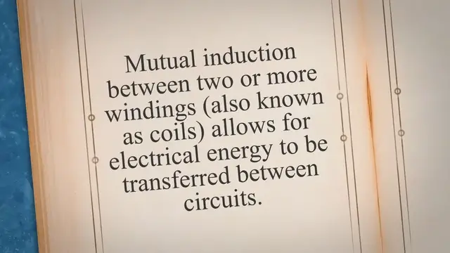 'Video thumbnail for What is a Transformer (And How Does it Work)? | Electrical4U'