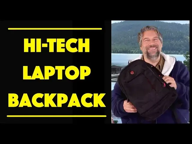 'Video thumbnail for Maleen Laptop Backpack w/ Built-in USB Charging - Reviewed'