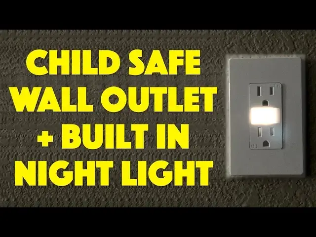 'Video thumbnail for TopGreener Safety Plus Wall Outlet Guide Light - Installed and Reviewed!'