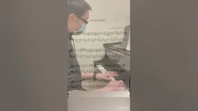 'Video thumbnail for Burleske, Leopold Mozart, Unprofessional Piano Play'