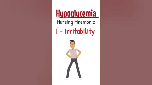 'Video thumbnail for Hypoglycemia Mnemonic'
