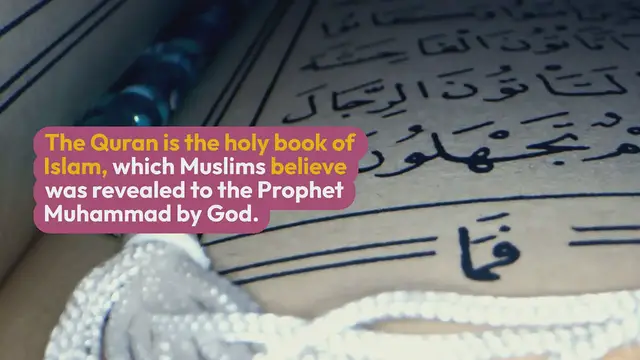 'Video thumbnail for What language is the Quran written in?'