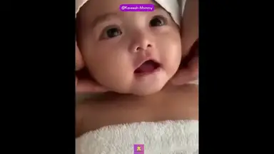 'Video thumbnail for Cute funny baby videos memes #shorts #cutebaby #babyvideos #mom 56'
