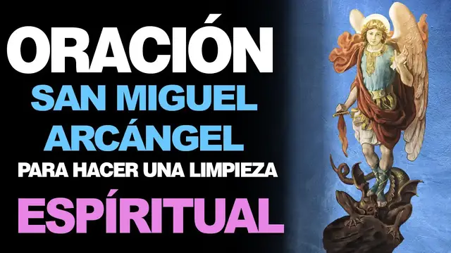 'Video thumbnail for 🙏 Hermosa Novena a San Miguel Arcángel PARA LA LIMPIEZA ESPIRITUAL 📖'