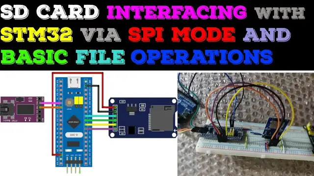 'Video thumbnail for SD CARD using SPI in STM32 || Cube-IDE || File handling || uart'