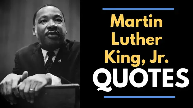 'Video thumbnail for Martin Luther King Jr. Quotes and Sayings | Inspirational Quote'