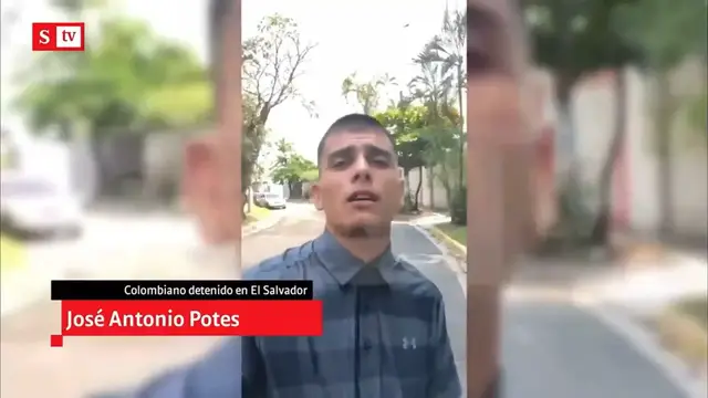 'Video thumbnail for APARECE JOVEN COLOMBIANO DETENIDO EN EL SALVADOR, ESTÁ LIBRE Y DICE QUE NO FUE DETENIDO POR TEMA PANDILLAS'