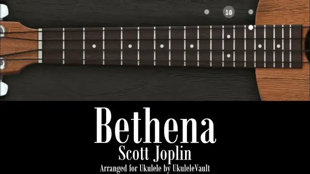 'Video thumbnail for "Bethena" Ukulele - Scott Joplin - Learn or Listen!'