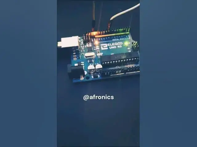 'Video thumbnail for #short #afronics #arduino #arduinoproject #arduinomalaysia #arduinoafrica'