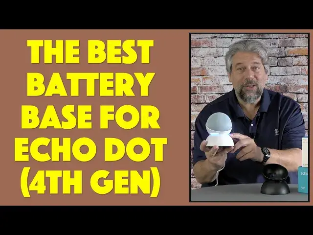 'Video thumbnail for Mission Accessories Echo Dot (4th Gen) Battery Base -- REVIEW'