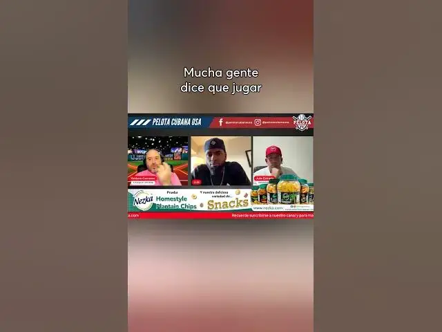 'Video thumbnail for Luis Robert sobre jugar con Cuba el Clásico Mundial de Béisbol #pelotacubana #mlb'
