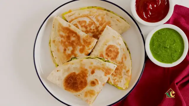 'Video thumbnail for Potato Quesadillas'