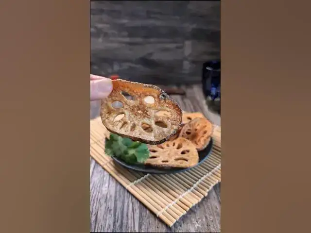 'Video thumbnail for Super Easy Lotus Root Chips Recipe #shorts #lotusroot #recipe'