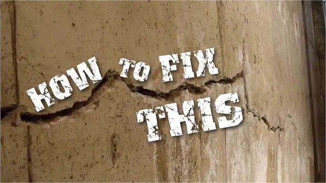 'Video thumbnail for How to Fix a Crack in a Concrete Foundation (NEW TECHNOLOGY)'