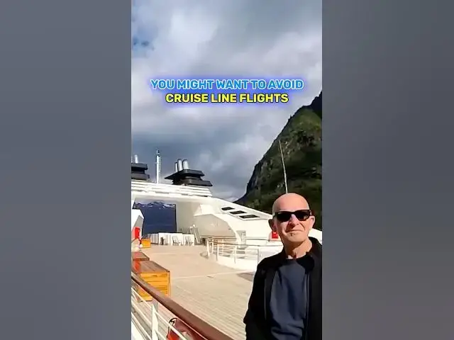 'Video thumbnail for Stop Booking Cruise Line Flights Before Watching This! #shorts'