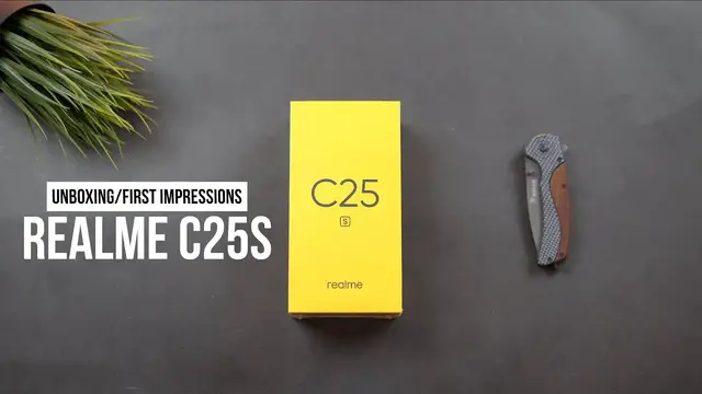 'Video thumbnail for realme C25s: Unboxing & First Impressions!'