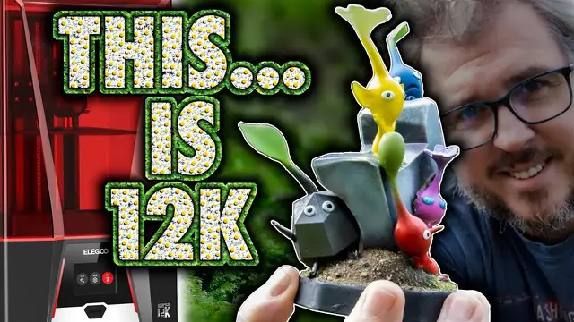 'Video thumbnail for Elegoo Saturn 3 Review - 12k PRINTING - DONE RIGHT!'