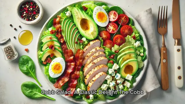 'Video thumbnail for Cobb Salad- A Classic Delight'