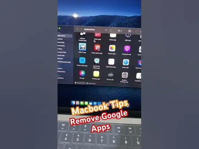 'Video thumbnail for Macbook Tips - Remove Google Apps #macbookpro #macbooktips #googleapps'