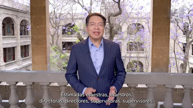 'Video thumbnail for CTE marzo de 2025: mensaje de Mario Delgado para la 6ta sesión del CTE'