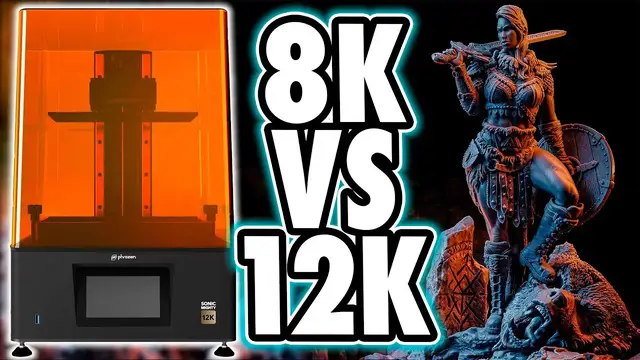 'Video thumbnail for Phrozen Sonic Mighty 12k Upgrade Kit - The BEST 8k printer, just got Better?'