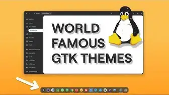 'Video thumbnail for World-famous GTK themes for Linux'
