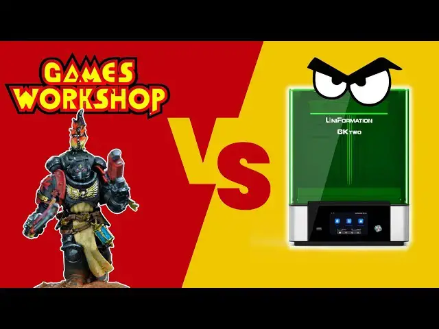 'Video thumbnail for 3D Printing Warhammer Vs Games Workshop with the Uniformation GKTwo'