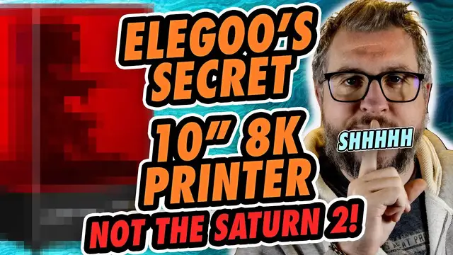 'Video thumbnail for Why don't more people know about this? - Elegoo Saturn 8k Review (not the Saturn 2)'
